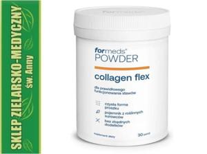 POWDER COLLAGEN FLEX Kolagen + Witamina C PROSZEK 30 PORCJI - 2856728019