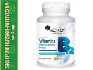 WITAMINA B12 METHYLCOBALAMIN 900ug 100 KAPSUEK - 2861469623