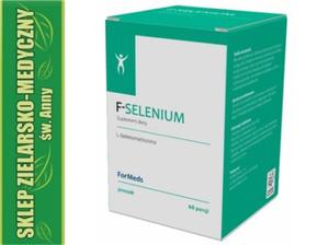 F-SELENIUM Inulina i Selen w proszku 60 porcji Ochrona przed zatruciami metalami - 2861469635