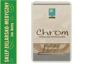 SPIRULINA CHROM 90 TABLETEK MIKROALGI BEZ JODU - 2861469705