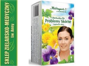 PROBLEMY SKRNE HERBATKA FIX 20 saszetek po 1.5g - 2861469729