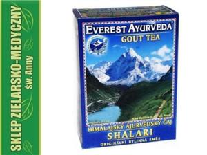 SHALARI EVEREST AYURVEDA GOUT TEA HERBATA AYURWEDYJSKA 100g - 2861469750