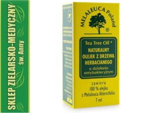 TEA TREE OIL NATURALNY OLEJEK Z DRZEWA HERBACIANEGO 7ml - 2861469769