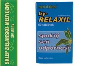 BY-RELAXIL 60 tabletek Spokojne nerwy Zdrowy sen Relaks - 2861469819