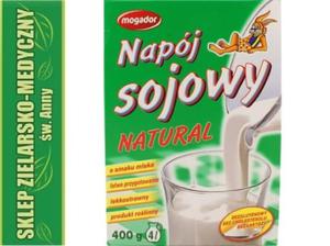 NAPJ SOJOWY Naturalny w proszku 400 g Mleko Sojowe, Zdrowa ywno - 2861469850