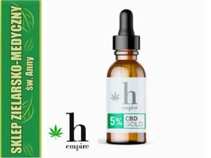 Hempire OLEJEK KONOPNY CBD 5% GOLD 10ml Certyfikowany - 2869914720