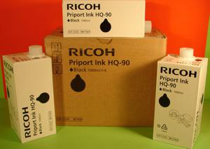 Farba (Tusz) Ricoh Typ HQ90, Priport HQ 7000, 9000, black 1x1000ml - 2824395581