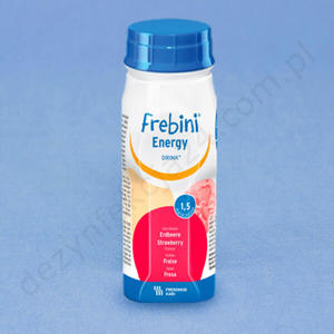 Frebini Energy Drink Truskawka 200 ml - Truskawka