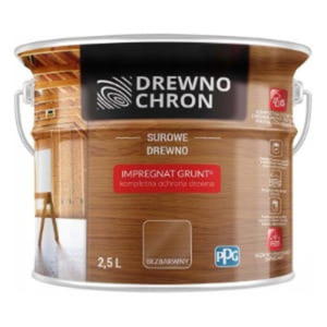 IMPREGNAT GRUNT R BEZBARWNY 2,5L DREWNOCHRON