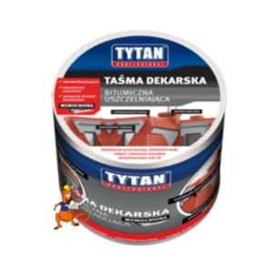 TAMA USZCZELNIAJCA DEKARSKA 1MB/15CM ALUMINIUM TYTAN - 2833580175