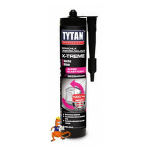 TYTAN SZPACHLA USZCZELNIAJCA X-TREME BEZBARWNA 300ML - 2833581449