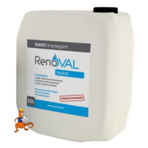 IMPREGNAT RENOVAL NEUTRAL DO IMPREGNACJI CEGIE I PYTEK RCZNIE FORMOWANYCH 30L RENOVAL - 2833582344