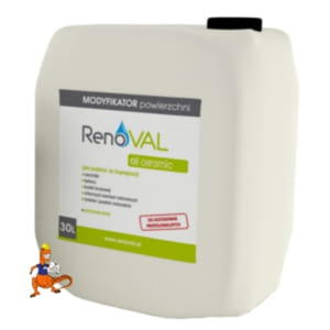 MODYFIKATOR POWIERZCHNI RENOVAL OIL CERAMIC STOSOWANY JAKO PODKAD POD IMPREGNATY 30L RENOVAL - 2833582347