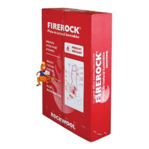 WENA IZOLACYJNA FIREROCK 1 PYTA 60x100CM O GRUBOCI 30MM ROCKWOOL - 2872495058