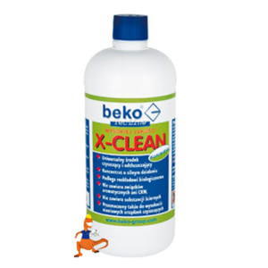 X-CLEAN UNIWERSALNY RODEK CZYSZCZCY KONCENTRAT 1L BEKO - 2842751618