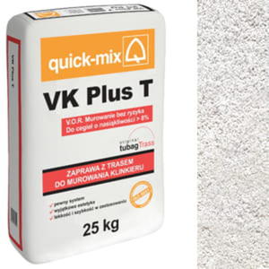 QUICK-MIX SIEVERT ZAPRAWA MURARSKA Z TRASEM TUBAG DO KLINKIERU VK PLUS T 25KG BIAA - 2864667929