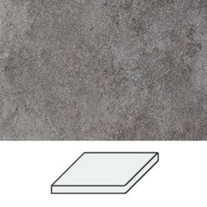 STOPNICA NARONA Z KANTEM MODERN-LINE LITHOS TRIAS ANTHRAZIT 307x307x35x9,5MM INTERBAU BLINK - 2871762322