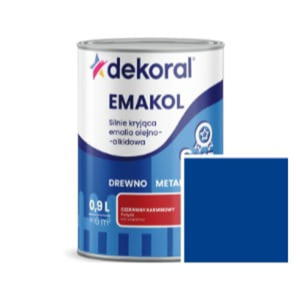 EMALIA OLEJNO-ALKIDOWA EMAKOL STRONG DO DREWNA I METALU GBIA OCEANU 0,2L DEKORAL - 2861324679