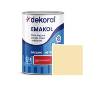 EMALIA OLEJNO-ALKIDOWA EMAKOL STRONG DO DREWNA I METALU KO SONIOWA 0,2L DEKORAL - 2861324682