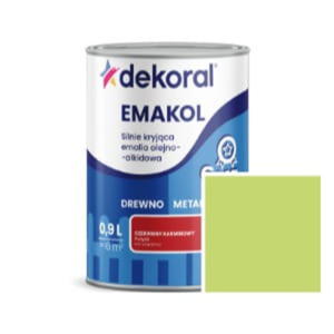 EMALIA OLEJNO-ALKIDOWA EMAKOL STRONG DO DREWNA I METALU MITOWY 0,2L DEKORAL - 2861324689