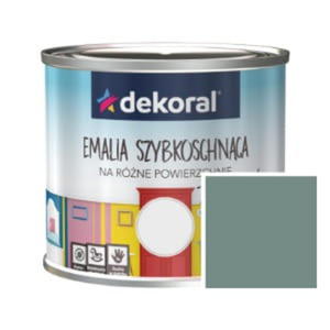 EMALIA SZYBKOSCHNCA NA RӯNE POWIERZCHNIE - DO DZIEA! SZARA KOMRKA 0,5L DEKORAL - 2861324971