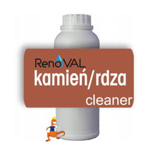 CZYCIK CLEANER RENOVAL KAMIE/RDZA DO USUWANIA ZABRUDZE I NALOTW Z POWIERZCHNI ZE STALI 1L RENOVAL - 2861329708