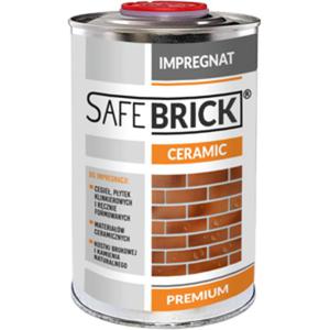 IMPREGNAT SAFEBRICK CERAMIC DO IMPREGNACJI CEGIE I PYTEK KLINKIEROWYCH W TYM RCZNIE FORMOWANYCH 1L SAFEBRICK - 2861329759