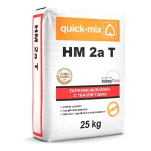 ZAPRAWA MURARSKA Z TRASEM TUBAG DO KLINKIERU HM2a T 30KG QUICK-MIX SIEVERT - 2864667956