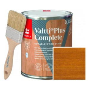 LAKIEROBEJCA VALTTI PLUS COMPLETE AMBER TEAK BURSZTYNOWY 0,75L TIKKURILA + PDZEL 50MM GRATIS! - 2869119241