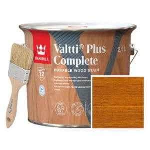 LAKIEROBEJCA VALTTI PLUS COMPLETE AMBER TEAK BURSZTYNOWY 2,5L TIKKURILA + PDZEL 50MM GRATIS! - 2869119242