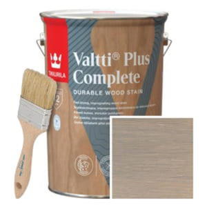 LAKIEROBEJCA VALTTI PLUS COMPLETE ASH GREY POPIELATY 5L TIKKURILA + PDZEL 50MM GRATIS! - 2869119246