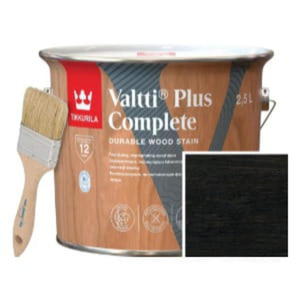 LAKIEROBEJCA VALTTI PLUS COMPLETE BLACK EBONY 2,5L TIKKURILA + PDZEL 50MM GRATIS! - 2869119248