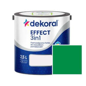 FARBA LATEKSOWA EFFECT 3 IN 1 ZIELONY JAK Z BAJKI 2,5 L DEKORAL - 2874714797