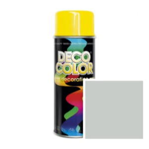 LAKIER SPRAY DECO COLOR UNIWERSALNY SZARY JASNY RAL7035 400ML CHEMMOT - 2833573771