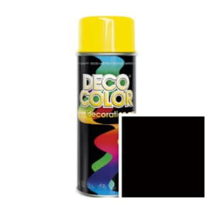 LAKIER SPRAY DECO COLOR UNIWERSALNY CZARNY MAT RAL9005 400ML CHEMMOT - 2833573778