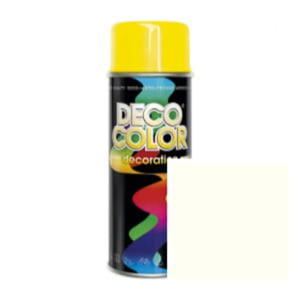 LAKIER SPRAY DECO COLOR UNIWERSALNY BIAY POYSK RAL9010 400ML CHEMMOT - 2833573785