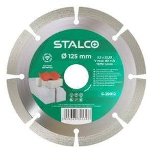 TARCZA DIAMENTOWA SEGMENTOWA PREMIUM 400MM S-29040 STALCO - 2833574879