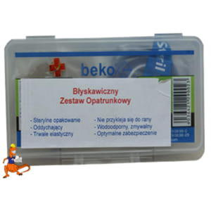 BYSKAWICZNY ZESTAW OPATRUNKOWY CARELINE 2 ROLKI BEKO - 2833577148