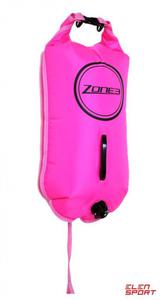 Bojka Asekuracyjna do Pywania z kieszeni Zone3 Swim Dry Bag Buoy XL Pink Rowa - 2858985789