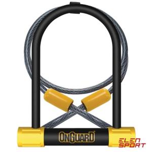 Zapicie Rowerowe Onguard Bulldog Dt 8012 U-Lock - 13mm 115mm 230mm - 5 X Klucze Z Kodem + Linka 10mm 120cm - 2858984390