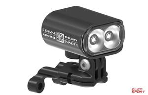 Lampka Przednia Lezyne Ebike Micro Drive 500 500 Lumenw, Pod Napd Elektryczny, Kabel 130cm Czarna - 2872859958