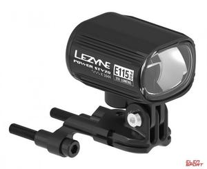 Lampka Przednia Lezyne Ebike Power Stvzo Pro E115 310 Lumenw 115 Luxw, Auto Day/night Sensor Pod Napd Elektryczny, Kabel 130cm Czarna - 2872859963