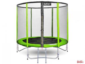 Trampolina Ogrodowa Skyflyer Ring 2W1 244cm 8Ft - 2864249839