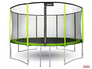 Trampolina Ogrodowa Skyflyer Ring 2W1 427cm 14Ft - 2864249842