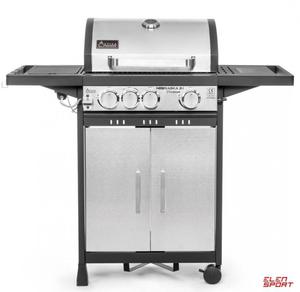 Grill Gazowy Activa Mastercook Nebraska 3+1 Premium (8,4 +2,5 kW) - 19741GS - 2870328210