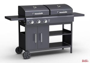 Grill Gazowo-Wglowy Activa Mastercook Combo III 8,4 kW - 19764 - 2858985826