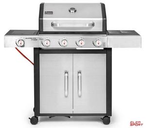 Grill Gazowy Activa Mastercook Quatro XXL Premium 4+1 (12,0 + 3,2 kW) - 19744GS - 2863332621