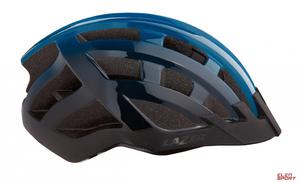 Kask Rowerowy Lazer Compact DLX (54-61) niebiesko-czarny - 2868277454