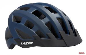 Kask Rowerowy Lazer Compact DLX Matte Dark Blue Niebieski - 2868277455