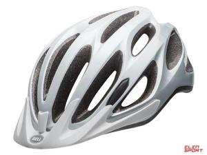 Kask Rowerowy MTB Bell Traverse Gloss White Silver Roz. Uniwersalny (54-61 cm) - 2858984265